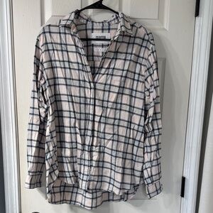 Grayson The Hero Plaid Flannel Button Down Size 05 (XL)